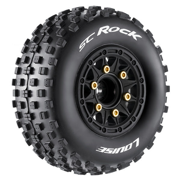 Louise 2PCS SC-ROCK 112x43mm 1/10 Short-Course-Radsatz