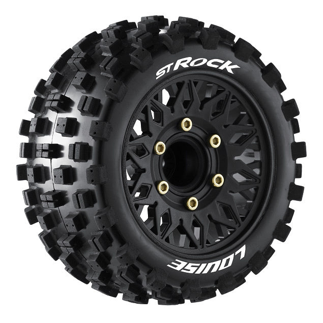 Louise 2PCS ST-ROCK 1/10 Monstertruck-/Truggy-Radsatz