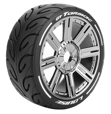 Louise 2PCS GT-TARMAC 103x42mm 1/8 GT Drift, Touring Wheel Set