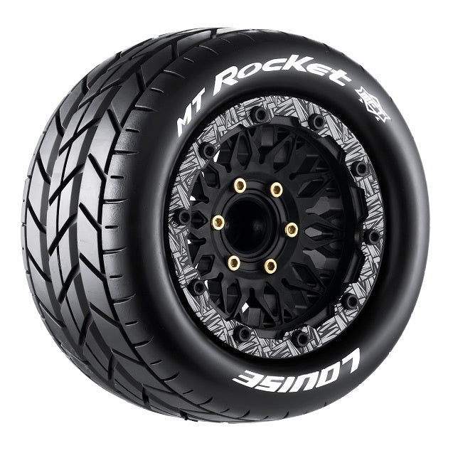 Jeu de roues pour monster truck Louise 2PCS MT-ROCKET 1/10