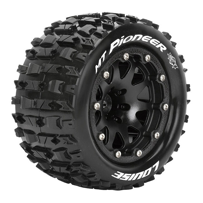 Louise 2PCS MT-PIONEER 136.9x70mm 1/10 Beadlock-Monstertruck-Radsatz