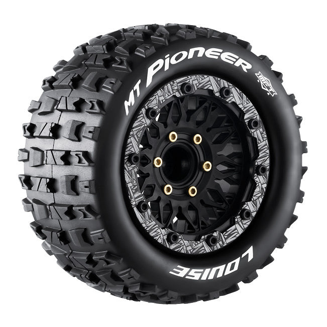Louise 2PCS MT-PIONEER 1/10 Monster Truck Wheel Set