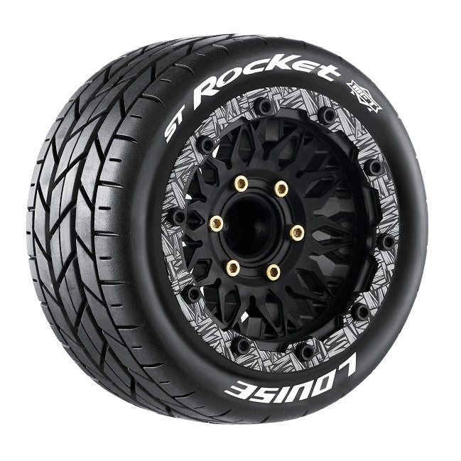 Ensemble de roues pour monster truck / truggy Louise 2PCS ST-ROCKET 1/10