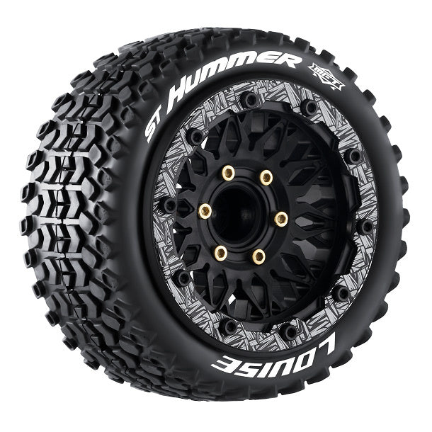 Louise 2PCS ST-HUMMER 119.9x56.3mm 1/10 Monstertruck-/Truggy-Radsatz