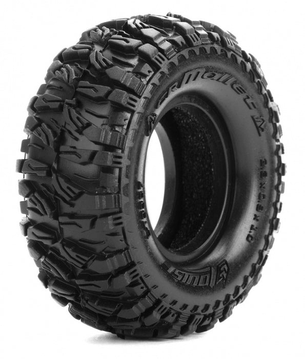 Louise 2PCS CR-MALLET 57.1x22.7mm 1.0" 1/18 1/24 Crawler-Radreifen (Superweich)
