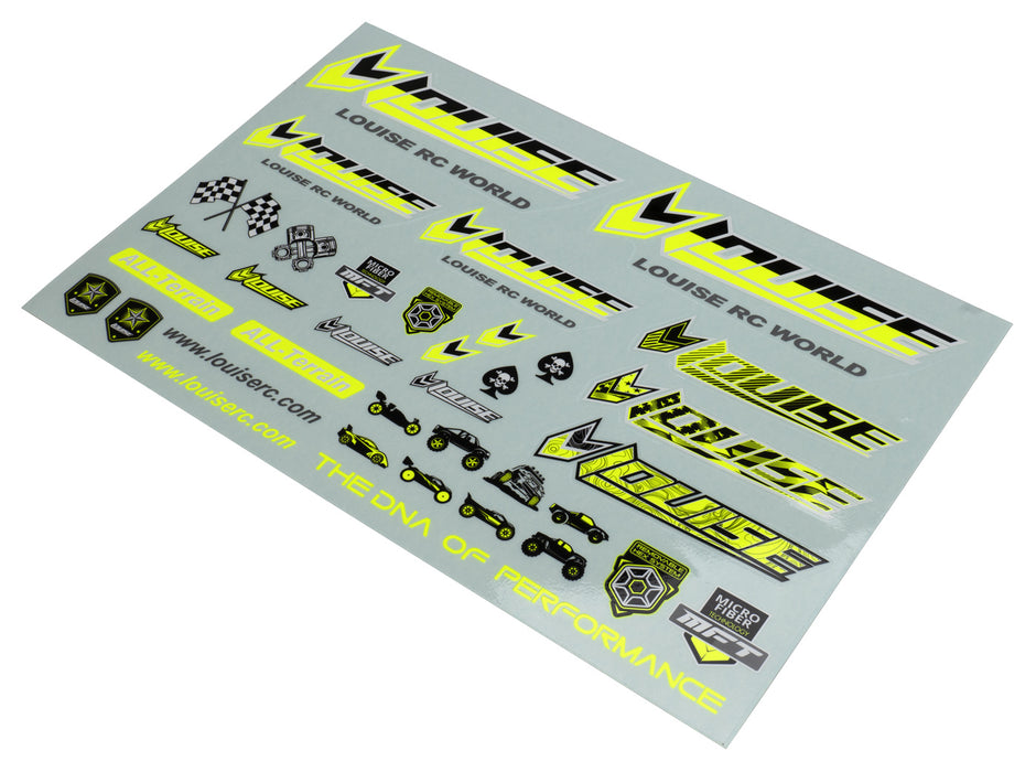 Louise Decal Sheet (Yellow Green)