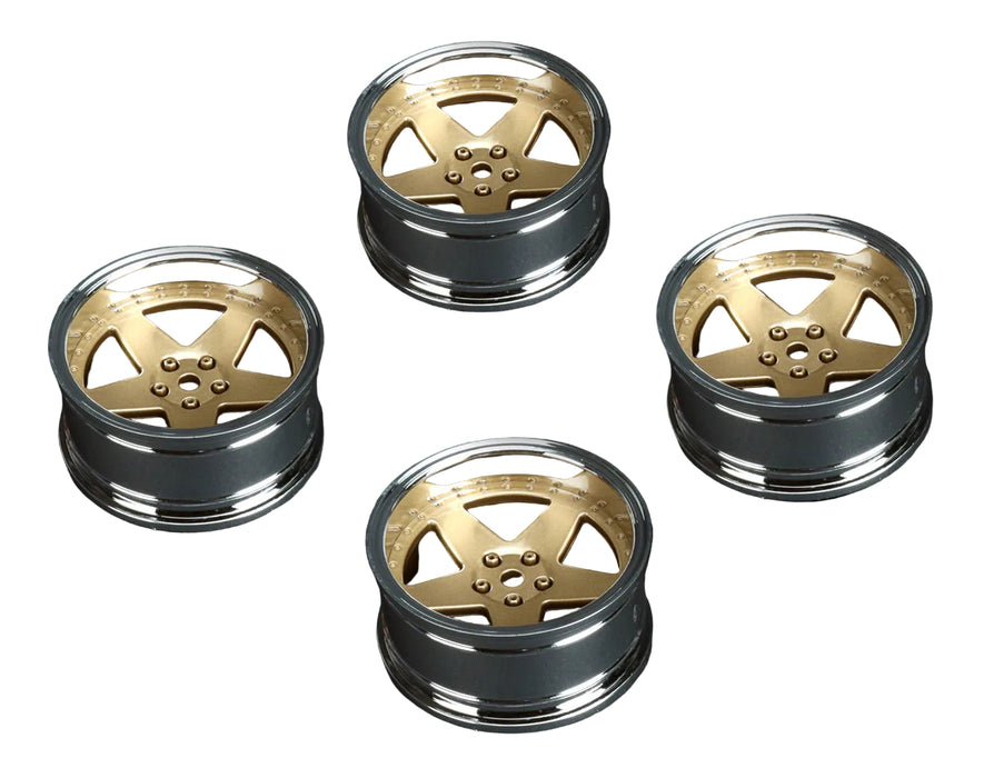 Louise 4-teiliges 1/10-Drift-Wechsel-Offset-Felgenset (Bronze)