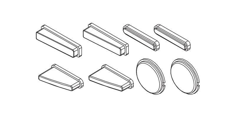 Couvre-lumières pour Absima CR4.4 Wolf 1/10