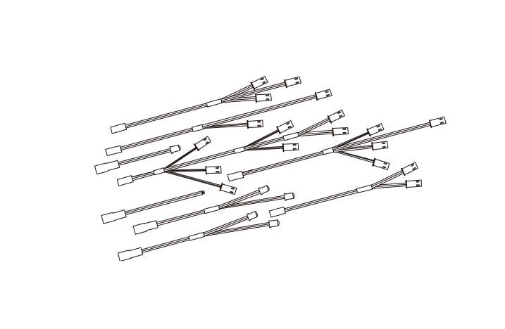 Ensemble de faisceau de câblage pour Absima CR4.4 Patrol 1/10