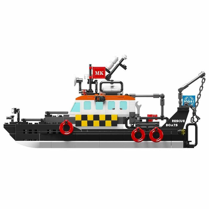 Mould King 10081 Rescue Ship Model (364 Pieces)