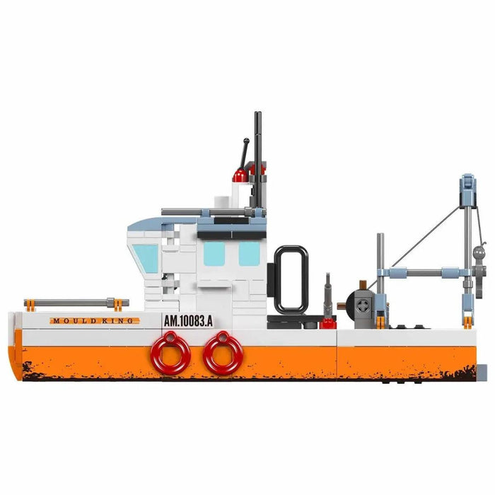 Mould King 10083 Modèle de Bateau de Pêche (420 Stukken)