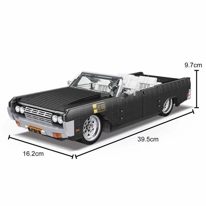 Mould King 10118 1964 Continental Car Model (1903 Pieces)