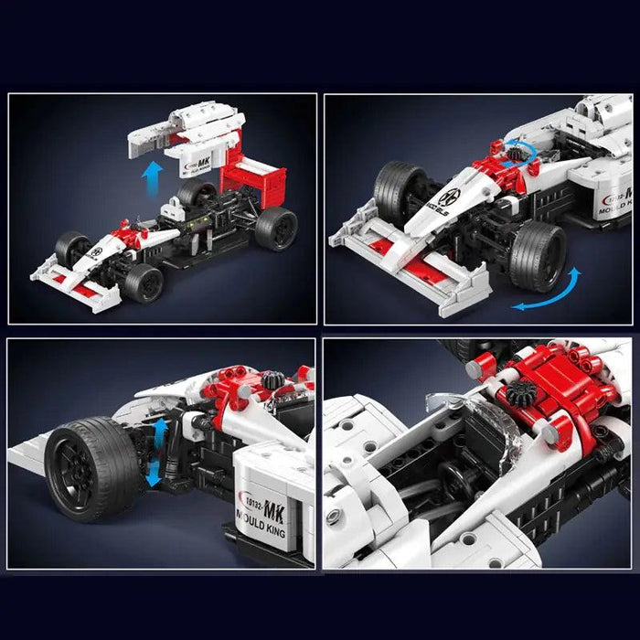 Mould King 10132 MP414 Formula Racing Car Model (1524 Pieces)