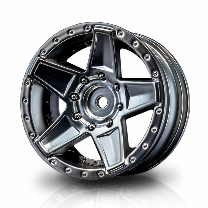 MST 4PCS Flat Silver 648 1.9" Wheel (+5)