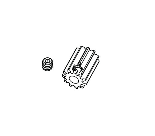 11T 0.4M Pinion Gear for HobbyPlus CR18P 1/18
