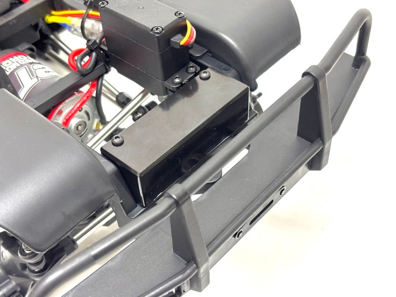 2PCS F/R Chassis Beam for Absima CR4.4 1/10 (Metaal)