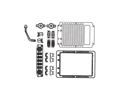 Jimny geformte Karosserieteile für HobbyPlus CR24 1/24