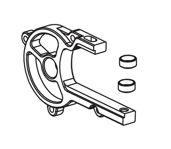 Motor Mount for Absima CR1.8 Yucatan 1/8