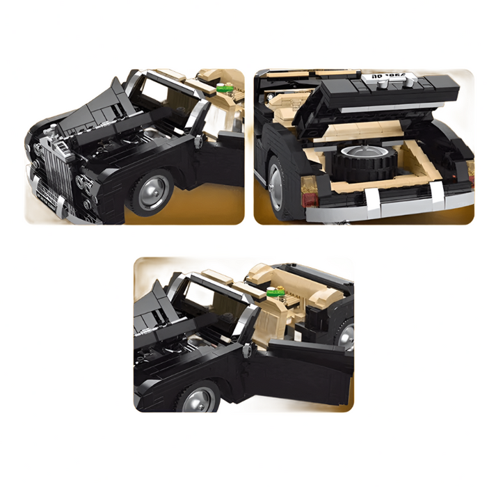 10006 RR Vintage Car Model Building Blocks (1096 Pieces)
