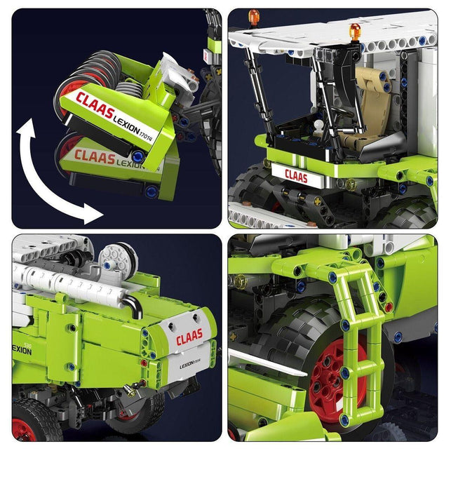 Mould King 17014S Combine Harvester (1265 Pieces)