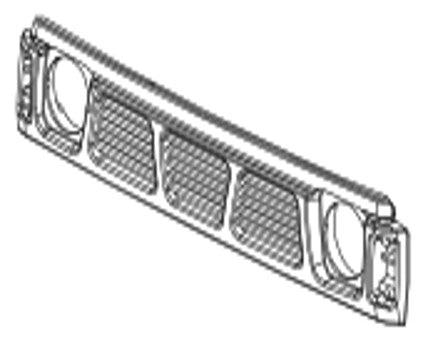 Frontmaschen-Gitter für Yikong YK4107 1/10 (21209)