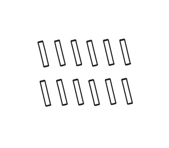 12 Stück Stifte 2*8 für Absima CR3.4eco 1/10