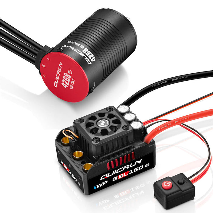 Hobbywing Combo WP8BL150 G2 4268SL 2600kV G2 Sensorless