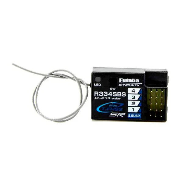 Émetteur Futaba 4PM Plus T-FHSS avec Récepteur R334SBS