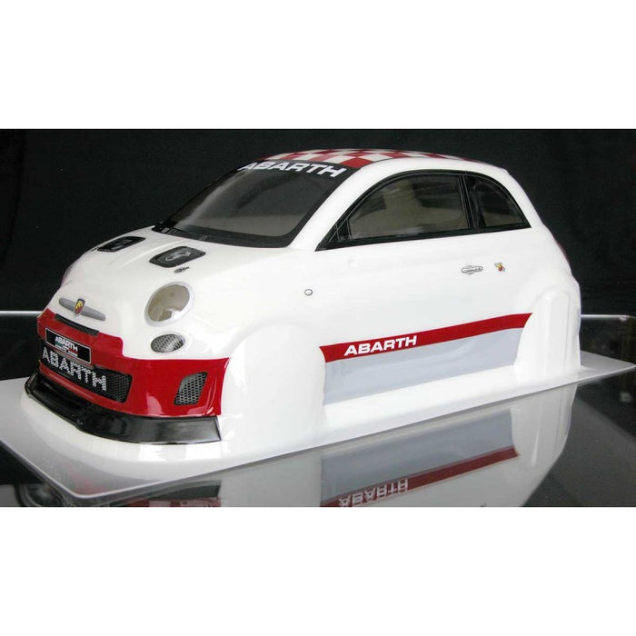 Queens of the Road Abarth 500 Assetto Corse Painted Body 1/10 (190mm)