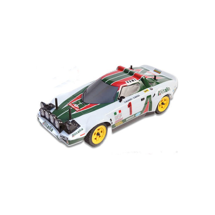 The Rally Legends LANCIA STRATOS GR.4 Alitalia Monte-Carlo 1977 1/10 Rally PNP