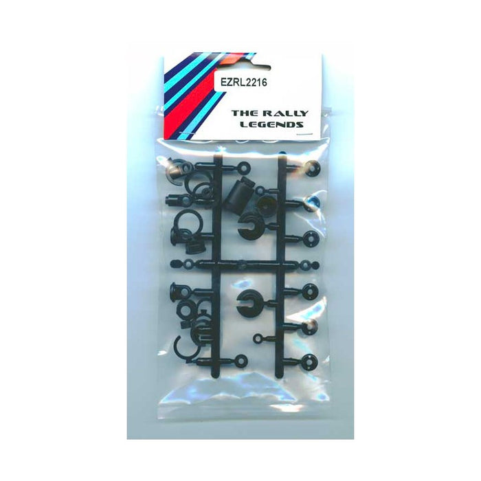 The Rally Legends Shock Plastic Parts Set