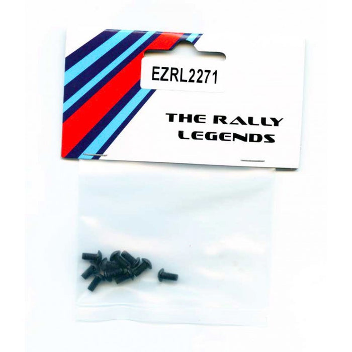 The Rally Legends 10PCS Button Head Screws M3x6