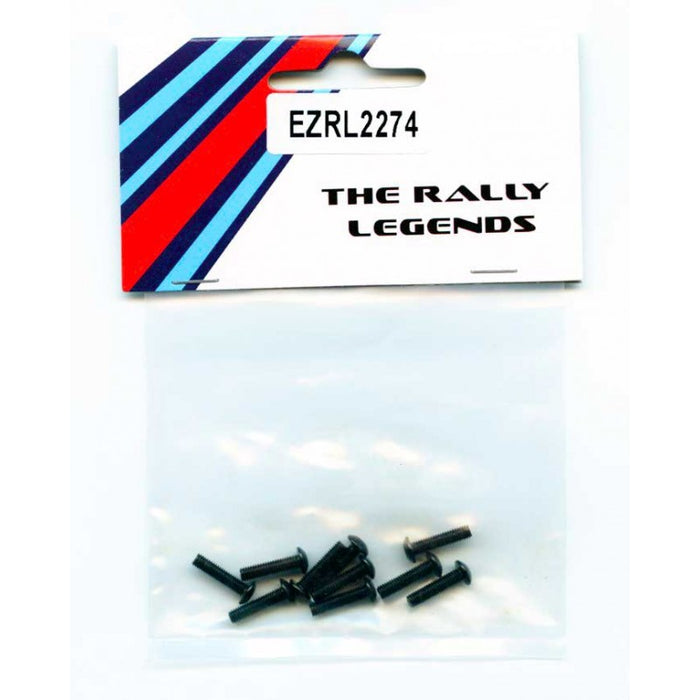 The Rally Legends 10PCS Button Head Screws M3x12