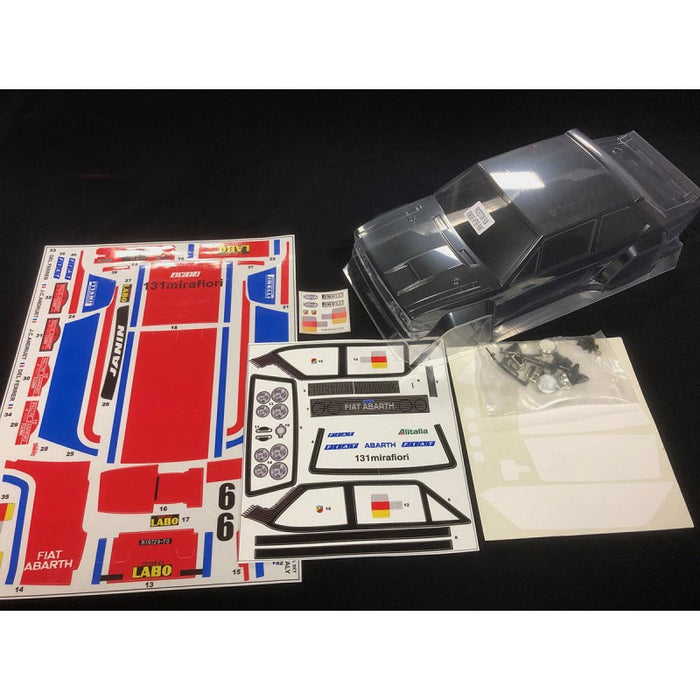 The Rally Legends Fiat 131 Abarth WRC Fiat France Stickers
