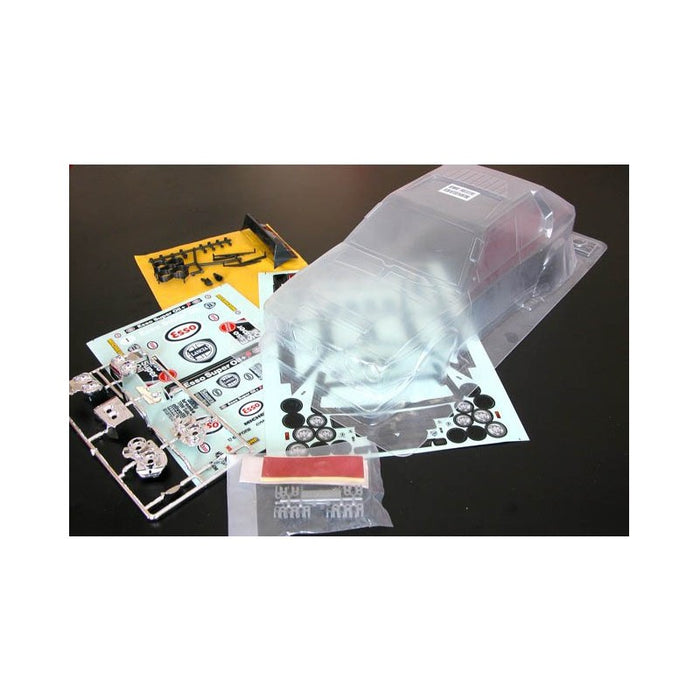 The Rally Legends Lancia Delta S4 Group B Clear Body w/ Esso Decals