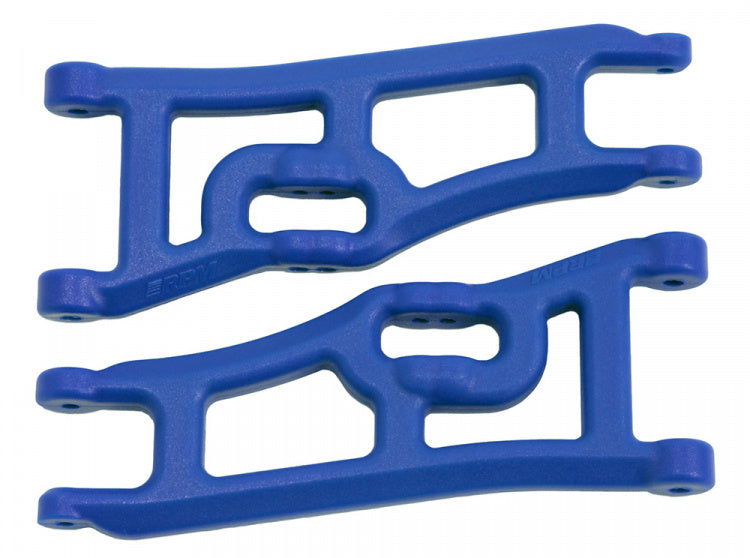 RPM Front Extended Suspension Arms for Traxxas Rustler, Stampede 2WD 1/10 (Blue)