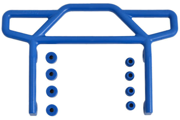 Pare-chocs arrière RPM pour Traxxas Rustler 2WD 1/10 (bleu)