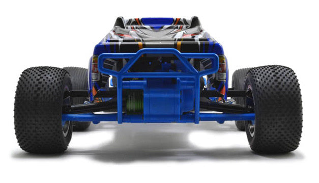 Pare-chocs arrière RPM pour Traxxas Rustler 2WD 1/10 (bleu)