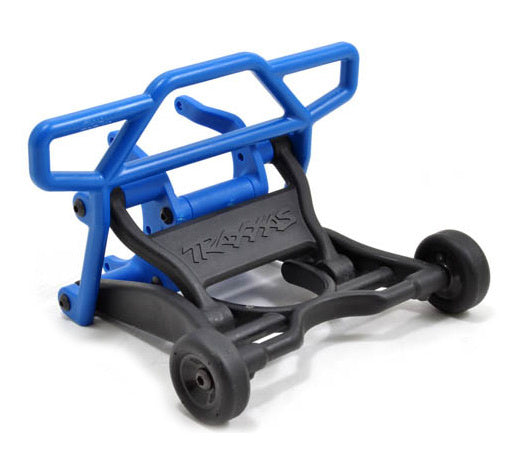 Pare-chocs arrière RPM pour Traxxas Rustler 2WD 1/10 (bleu)