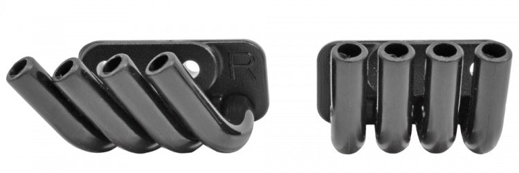 RPM 2PCS Exhaust Headers Zoomies Accessories (Black)