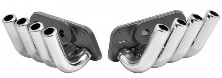 RPM 2PCS Exhaust Headers Zoomies Accessories (Chrome)