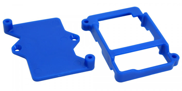 RPM XL-5 ESC Cage Black for Traxxas Slash 2WD/4x4, Stampede 4x4 1/10 (Blue)