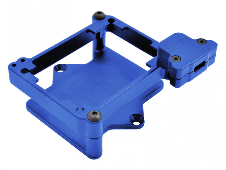Cage de variateur ESC RPM Castle Mamba X pour Traxxas Stampede 4×4, etc. 1/10 (Bleu)