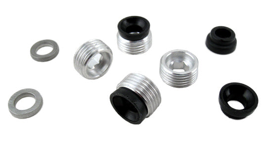 RPM Pivot Ball Setscrews & Bushing Caps Set (RPM Axle Carriers)