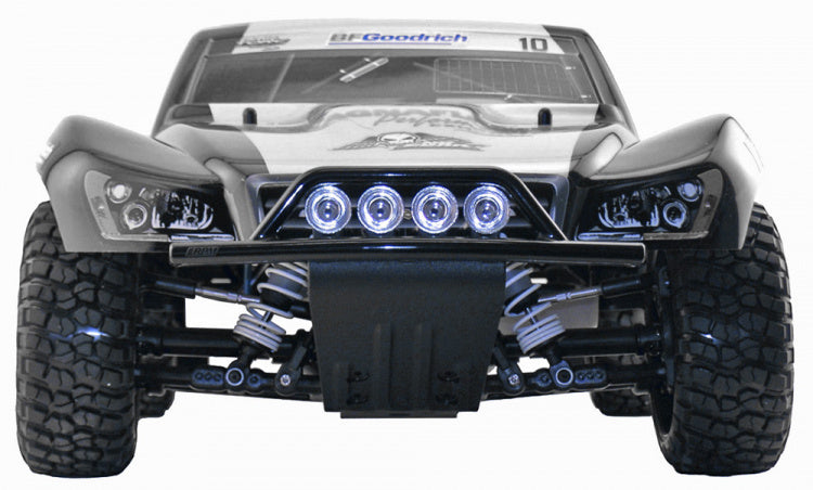 RPM Frontstoßfänger und Unterfahrschutzplatten für Traxxas Slash 4x4 1/10 (Blau)