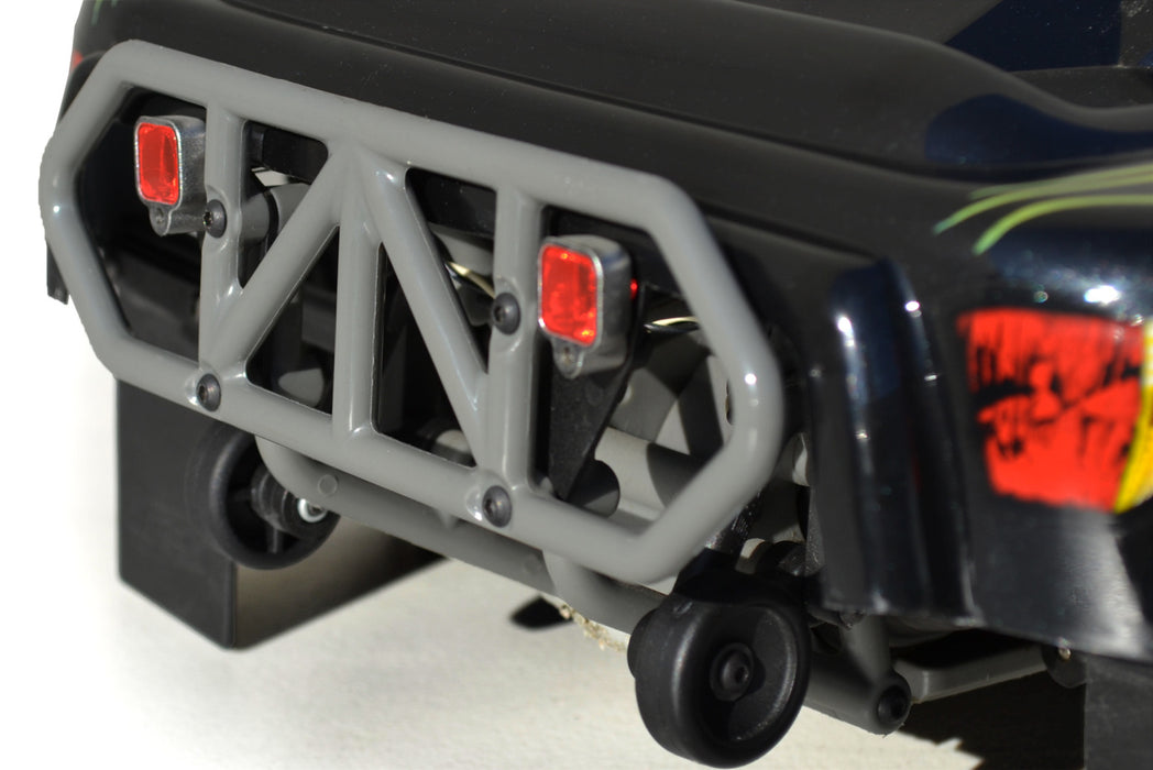 RPM Front Bumper & Skid Plate for Traxxas Slash 4x4 1/10 (Gray)