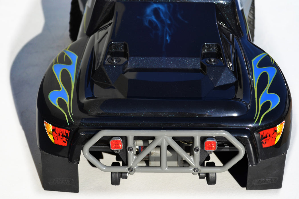 Pare-chocs arrière RPM pour Traxxas Slash 4x4 1/10 (gris)