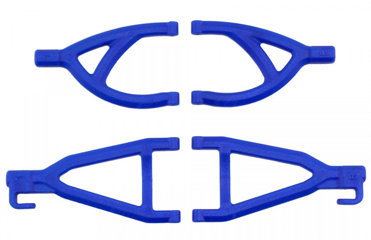 RPM Hintere Aufhängungsarme für Traxxas E-Revo 1/16 (Blau)