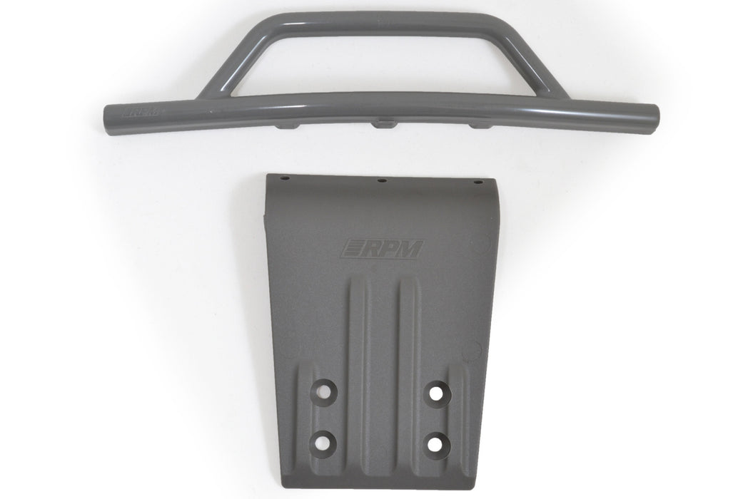 RPM Bumper & Skidplate for Traxxas Slash 2WD/Nitro 1/10 (Gray)