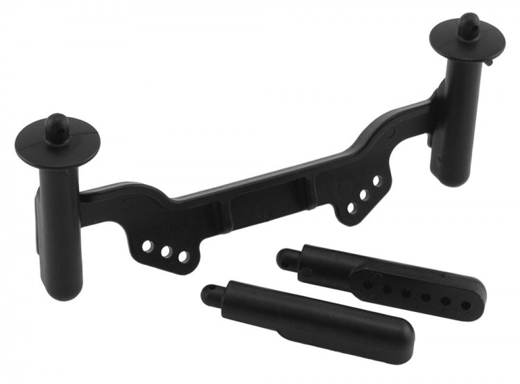 RPM Front Adjustable Body Mounts for Traxxas Rustler, Slash 2WD 1/10
